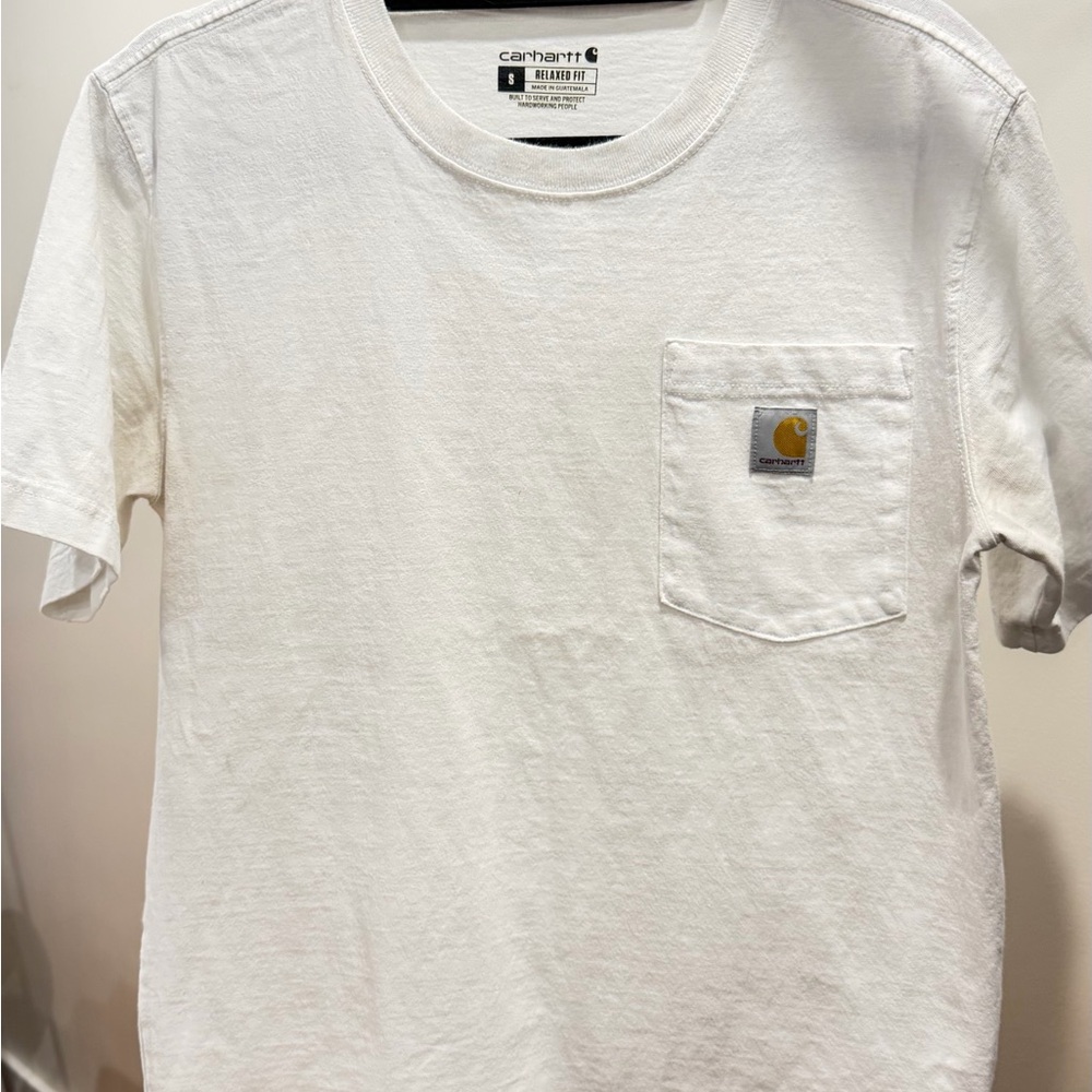 Carhartt Men's Classic White Short Sleeve Tee